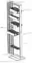 Fig. 01 - Method of molding rack-mountable cable manager