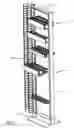Fig. 02 - Method of molding rack-mountable cable manager