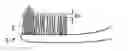 Fig. 01 - Brush head for an electric toothbrush