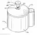 Fig. 01 - Storage container for trailer king pin lock
