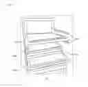 Fig. 09 - Refrigerator with height adjustable shelf
