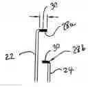 Fig. 01 - Cathode unit for fluorescent lamps
