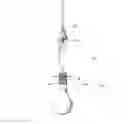 Fig. 01 - LIGHT FIXTURE WITH DUAL POSITIONABLE SHADE