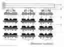 Fig. 01 - Busbar arrangement for coupling waveguide filters in output multiplexers