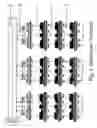 Fig. 02 - Busbar arrangement for coupling waveguide filters in output multiplexers