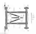 Fig. 02 - Portable retractable adjustable cargo rack assembly