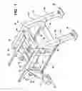 Fig. 02 - Assembly for mounting various work tools to a construction vehicle