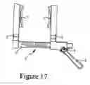 Fig. 22 - Surgical retractor with mounting rail