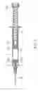Fig. 08 - Disposable syringe with a retractable needle