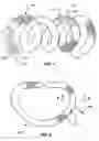 Fig. 02 - Shape memory annuloplasty ring and holder
