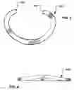 Fig. 03 - Shape memory annuloplasty ring and holder