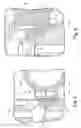 Fig. 05 - Methods of installing centerline supported carriers for steam turbines