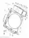 Fig. 07 - Stage assembly with measurement system initialization, vibration compensation, low transmissibility, and lightweight fine stage