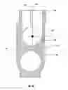 Fig. 09 - Projectile launcher with offset feed tube