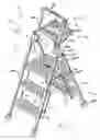 Fig. 02 - Stepladder folding twin-step