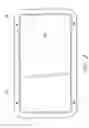 Fig. 03 - Wall-mounted moist wipe holder