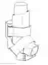 Fig. 01 - Spray pump holder for securing a spray pump assembly