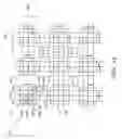 Fig. 12 - Switch block and corresponding switch matrix, in particular for FPGA architectures