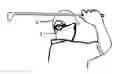 Fig. 01 - Golfer's audio aid swing trainer