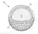 Fig. 01 - Golf ball and thermoplastic material