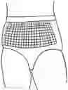 Fig. 01 - Ostomy support garment and the preparation thereof