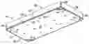 Fig. 01 - Fitted covering having diagonal elastic bands