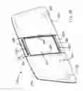Fig. 22 - Rear slider window assembly for vehicle
