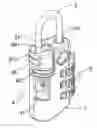 Fig. 01 - Padlock having an identification function