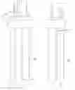 Fig. 01 - Device for removing and installing fluorescent lights