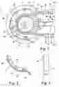 Fig. 02 - Sawing device and its safety system for precaution of a breaking saw chain