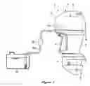 Fig. 02 - Outboard motor with forward air intake and air-cooled fuel pump