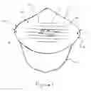 Fig. 02 - Mask having a scenting means, and method for blocking out unpleasant odors