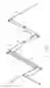 Fig. 04 - Foldable umbrella frame having five ribs (II)