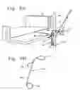 Fig. 08 - Umbrella support device and serving trays