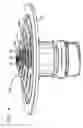 Fig. 04 - Fuel pressure regulator valve assembly