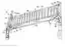 Fig. 01 - Storage rack having roller track with continuously adjustable brackets