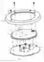 Fig. 02 - Rotation adapter assembly for a snowboard binder