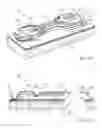 Fig. 28 - Liquid-ejection integrated circuit device that incorporates a nozzle guard with containment structures