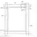 Fig. 01 - LCD panel with provision for data line repair