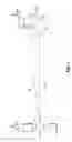 Fig. 02 - Two axis independent driven single hinged gimbaled mirror beam steerer
