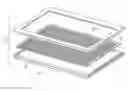Fig. 01 - Back support panel for flat panel display and method of producing same