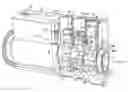 Fig. 01 - Eccentric crank variable compression ratio mechanism