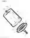 Fig. 02 - Disposable cup to be set up on a spray gun for preparing, applying and preserving a paint