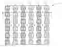 Fig. 01 - Vertically-stacked plate interdigital capacitor structure