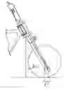 Fig. 01 - Device for fixing the front end assembly of a motorcycle with caster angle and adjustable ground caster angle