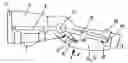Fig. 01 - Device for applying a ventrally or dorsally directed translatory force in the area of a knee joint
