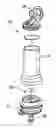 Fig. 01 - Dispenser having piezoelectric elements and method of operation