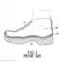 Fig. 02 - Shoe having a protective wrap