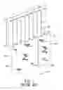 Fig. 02 - Vertical window blind with a decorative curtain
