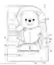Fig. 01 - Display packaging for an animated toy